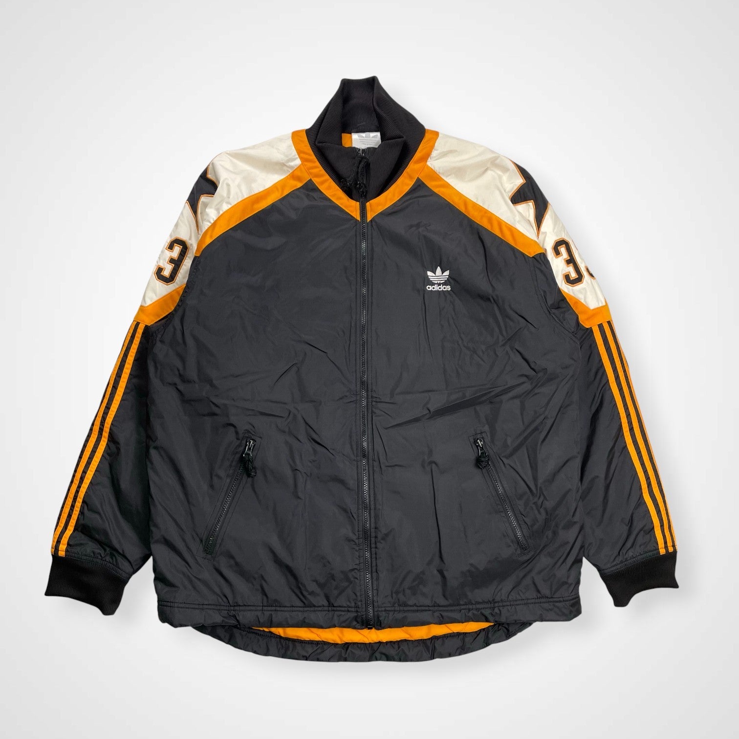 adidas アディダス / 80s VINTAGEインサレーションハイネックブルゾン SIZE:L