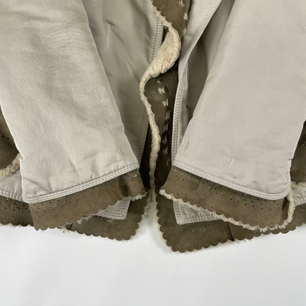 ERMANNO SCERVINO / ムートン切替ジャケット 参考定価：400,000程度 SIZE：42