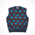 TTT MSW / Flower Camo Knit Vest SIZE:L