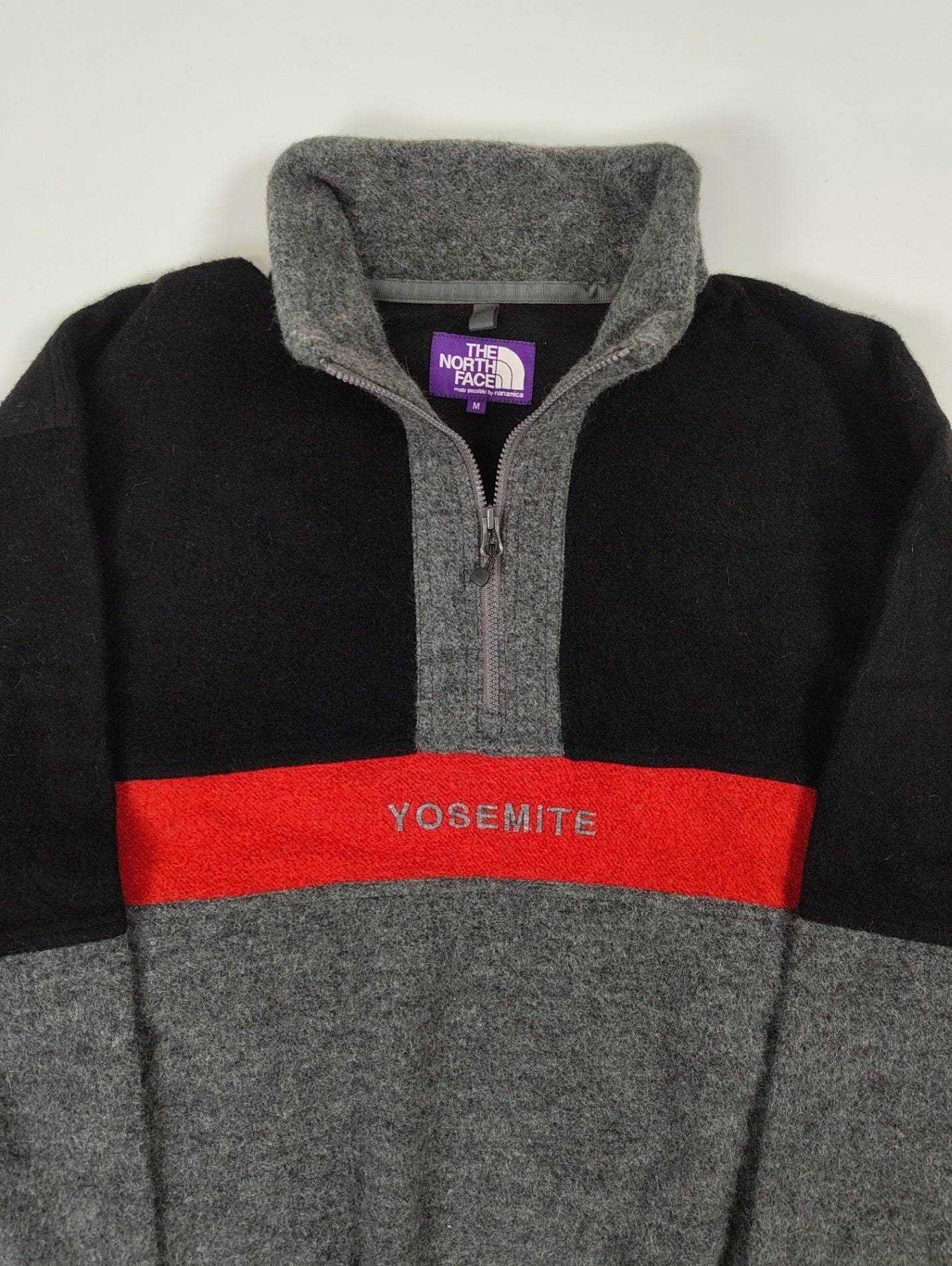 THE NORTH FACE PURPLE LABEL / YOSEMITE ハーフジップフリース 参考定価：27,000+tax SIZE:M