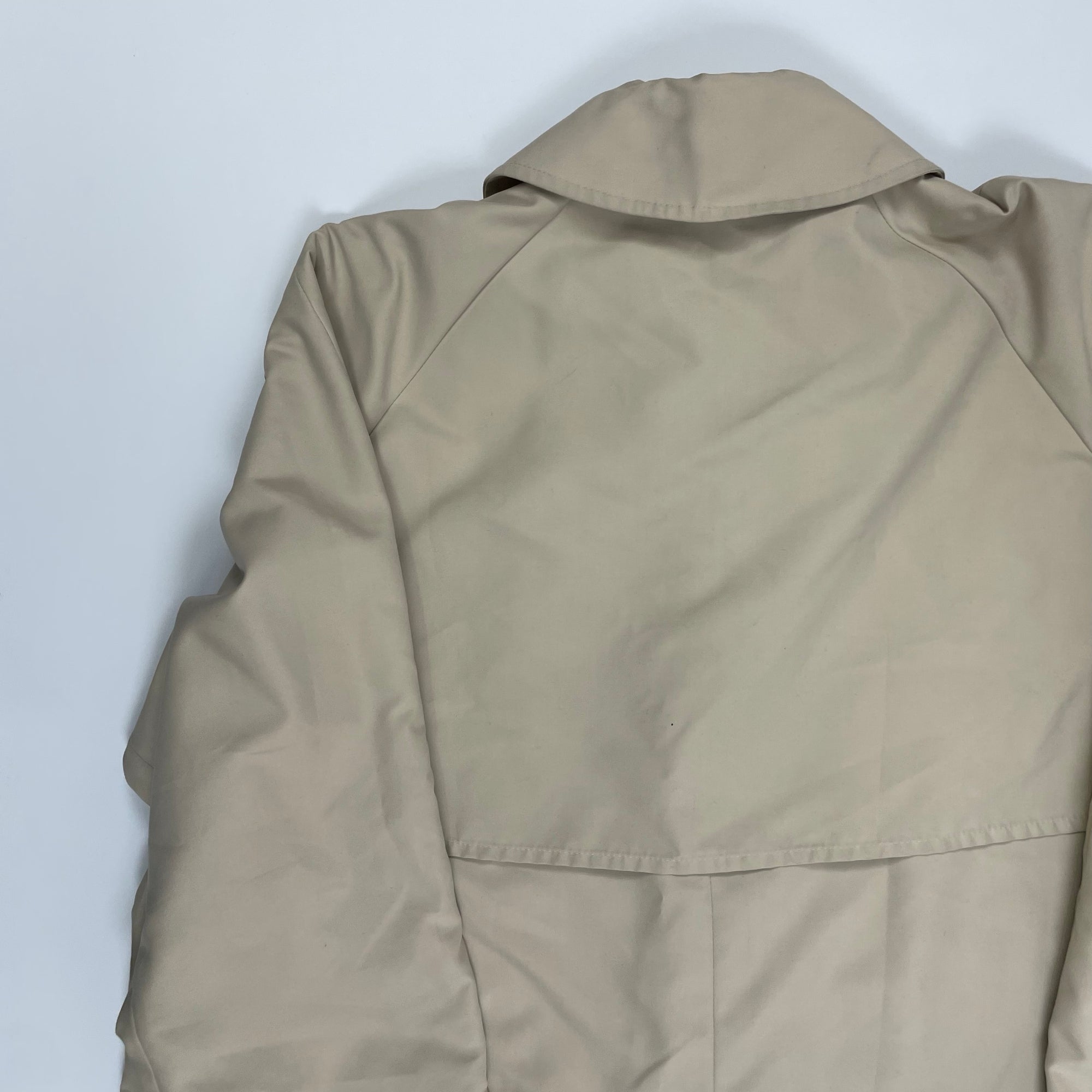 Aquascutum アクアスキュータム / ピーチスキンステンカラーコート 英国製 SIZE：M程度