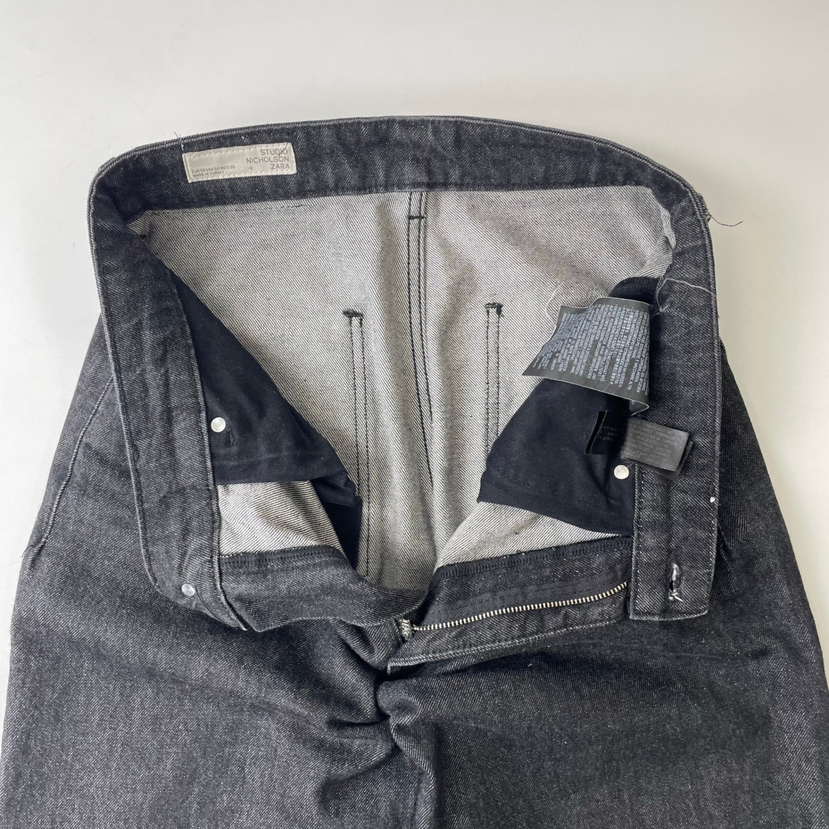 STUDIO NICHOLSON × ZARA / ストレートデニムパンツ SIZE:30
