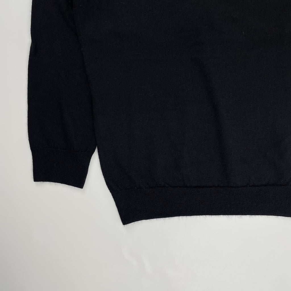 CELINE セリーヌ / シルクカシミヤニット ブラック SIZE:M