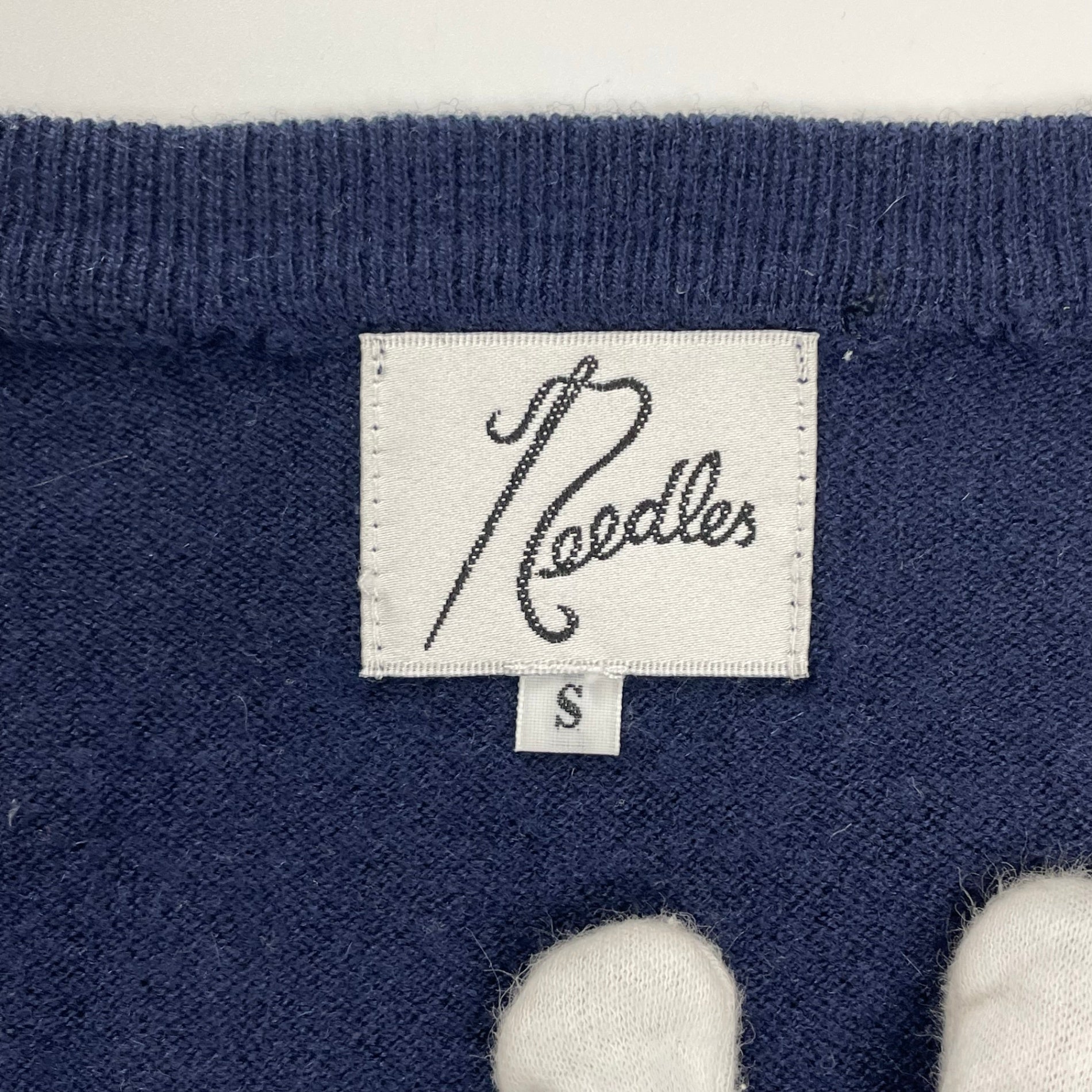 needles ニードルズ / ニットカーディガン MADE IN NEW ZEALAND SIZE：S
