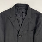 COMME des GARCON HOMME / 09AW ウールリネン3Bジャケット SIZE:XS