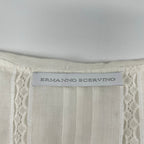 ERMANNO SCHERVINO / アンティーク調ラミーリネンシャツジャケット 参考定価：200,000程度 SIZE:42