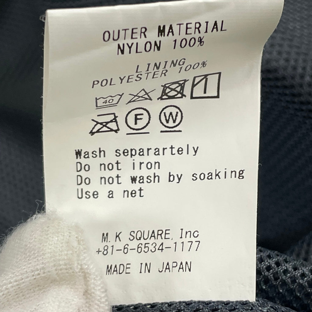 MANUAL ALPHABET / NYLON TRACK JACKET 1LDK MA-J-366 SIZE:3