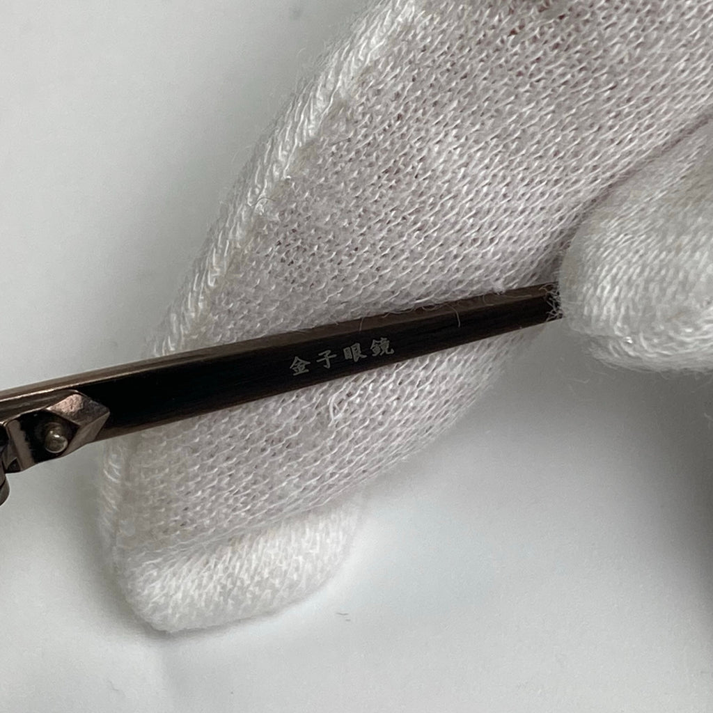 金子眼鏡 プレミアムライン / インナーリム ラウンド  度なしクリアレンズ 参考定価：78,000+tax