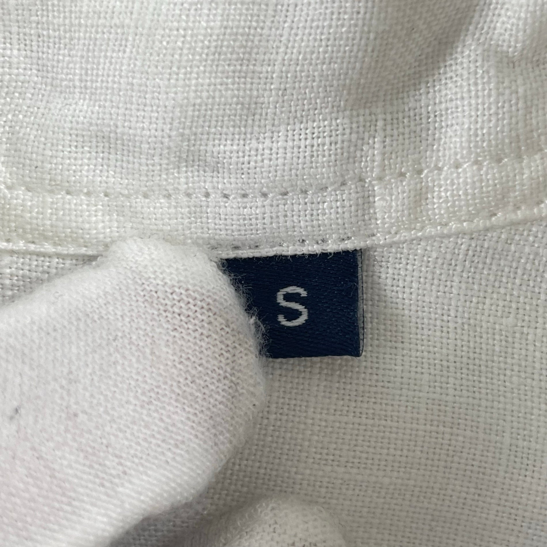 R95TH / マチ付リネンシャツ 参考定価：17,000程度 SIZE:S