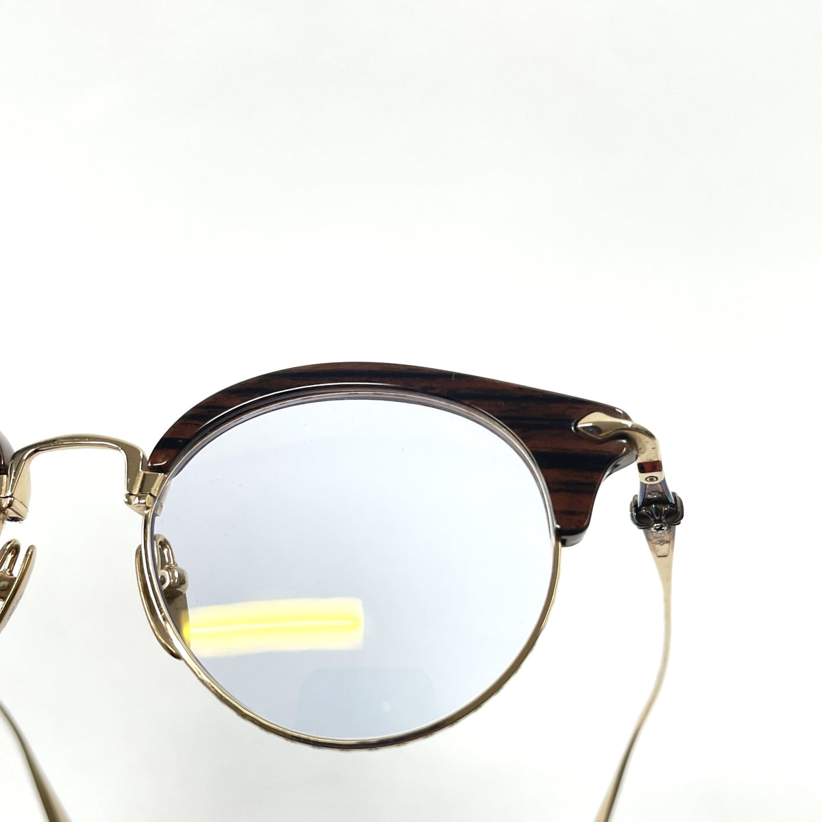 CHROME HEARTS / SLUNTRADICTION Ⅱ サングラス 度なしライトブルーレンズ