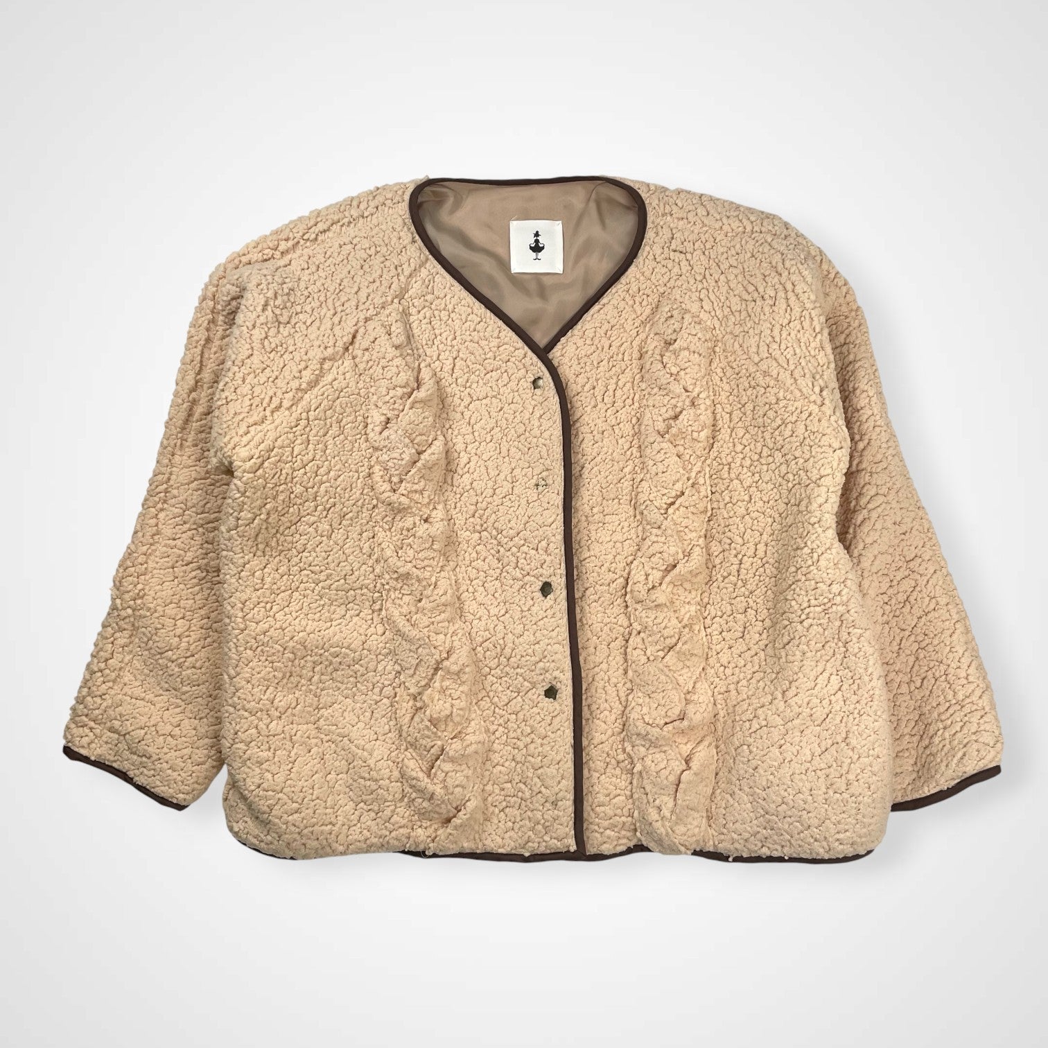 -by RYOJI OBATA ラインバイリョウジオバタ / ケーブルボアジャケット MADE IN JAPAN SIZE:FREE