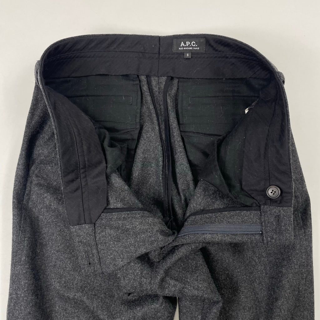 A.P.C. / フランネルスラックス イタリア製生地 参考定価：40,000程度 SIZE:S