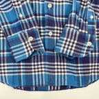 Errico Formicola / コットンチェックシャツ 参考定価：40,000程度 SIZE:M