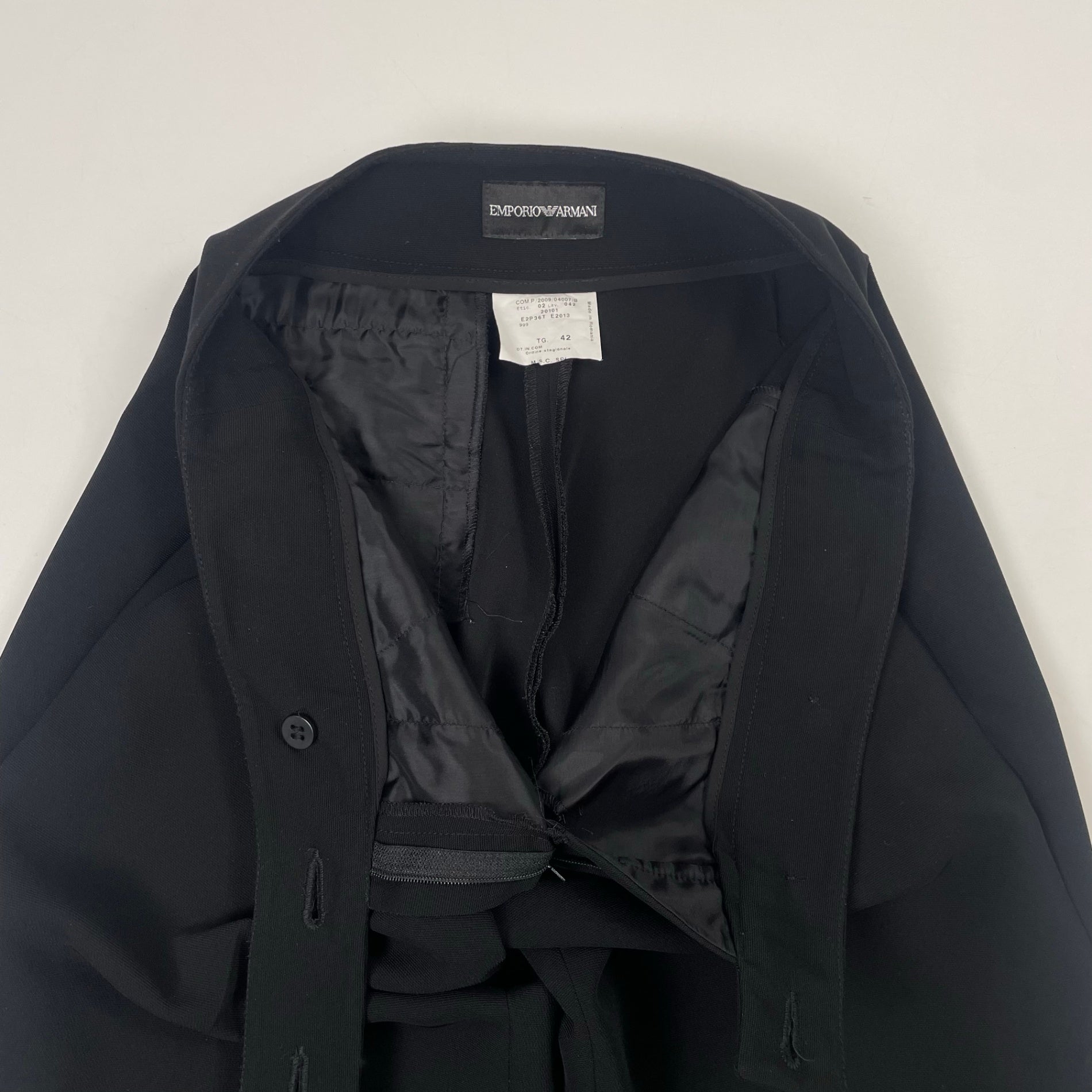 EMPORIO ARMANI / ワイドスラックス 参考定価：65,000程度 SIZE:42