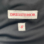 DRESSTERIOR / ウールブレンド ノーカラーリラックスジャケット 未使用品 参考定価：33,000+tax SIZE:S