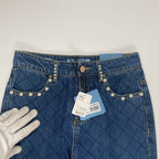 DENNY ROSE / 格子柄Fパールデニム 参考定価：32,000+tax 未使用品 SIZE:26
