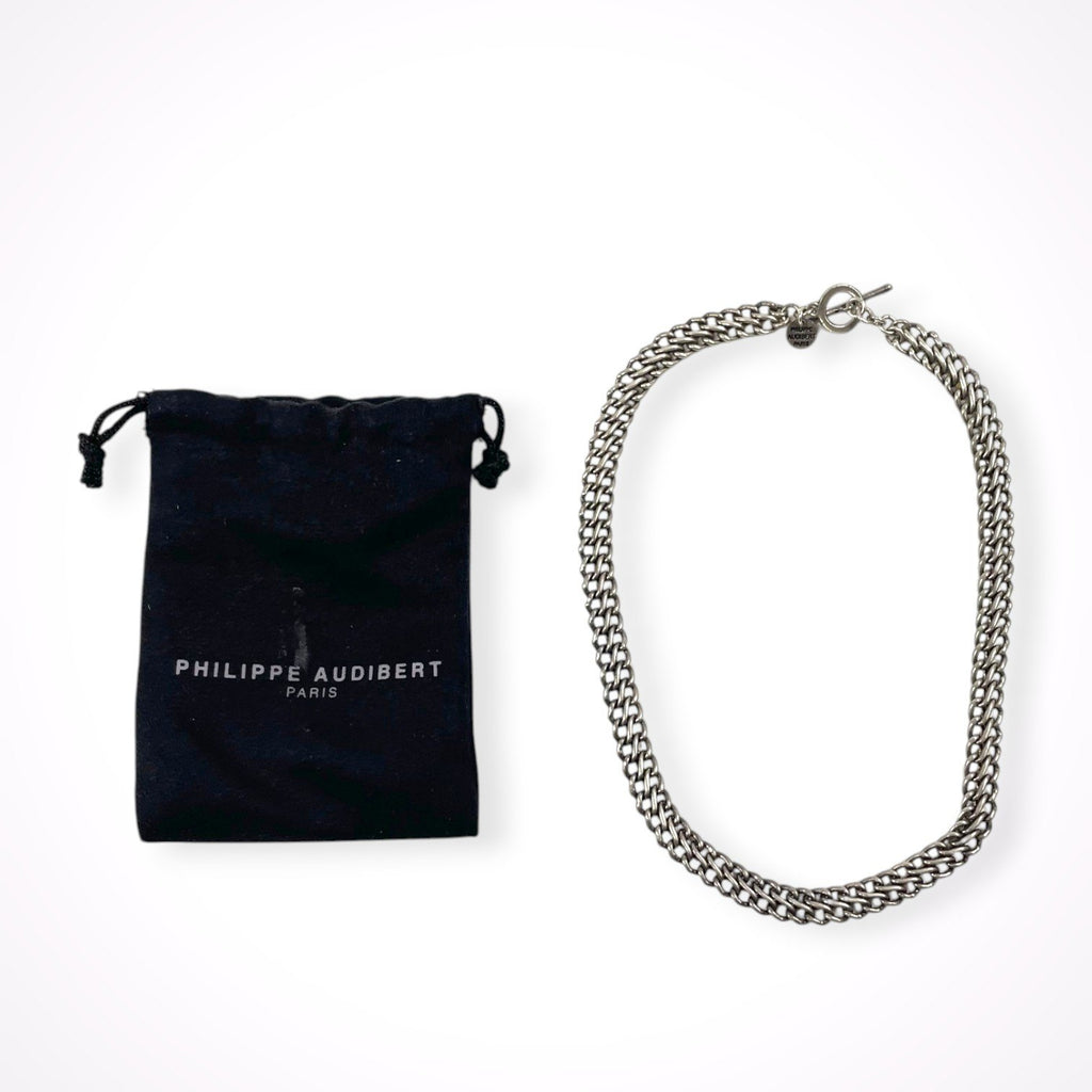 PHILIPPE AUDIBERT / ショートチェーンネックレス 参考定価：23,000程度