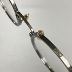 【極美品】金子眼鏡 / メタルラウンド KJ-50 度なしクリアレンズ 参考定価：50,000+tax