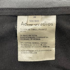 Acne Studios アクネ ストゥディオズ / ALLAN W TWILL ツイル テーパードパンツ 参考定価：30,000程度 SIZE:46
