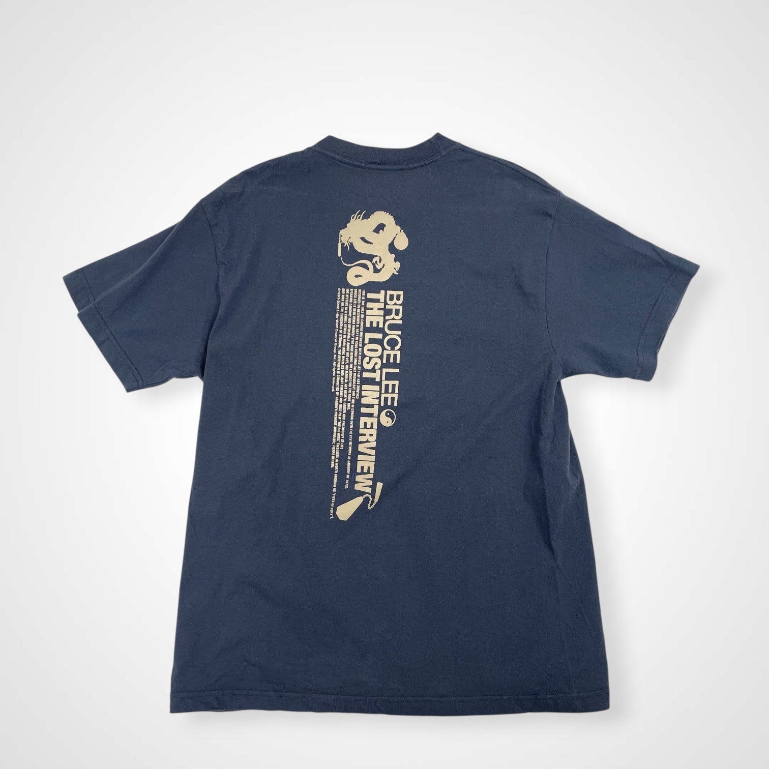 BRUCE LEE ブルース リー / 「THE LOST INTERVIEW」ヴィンテージTシャツ