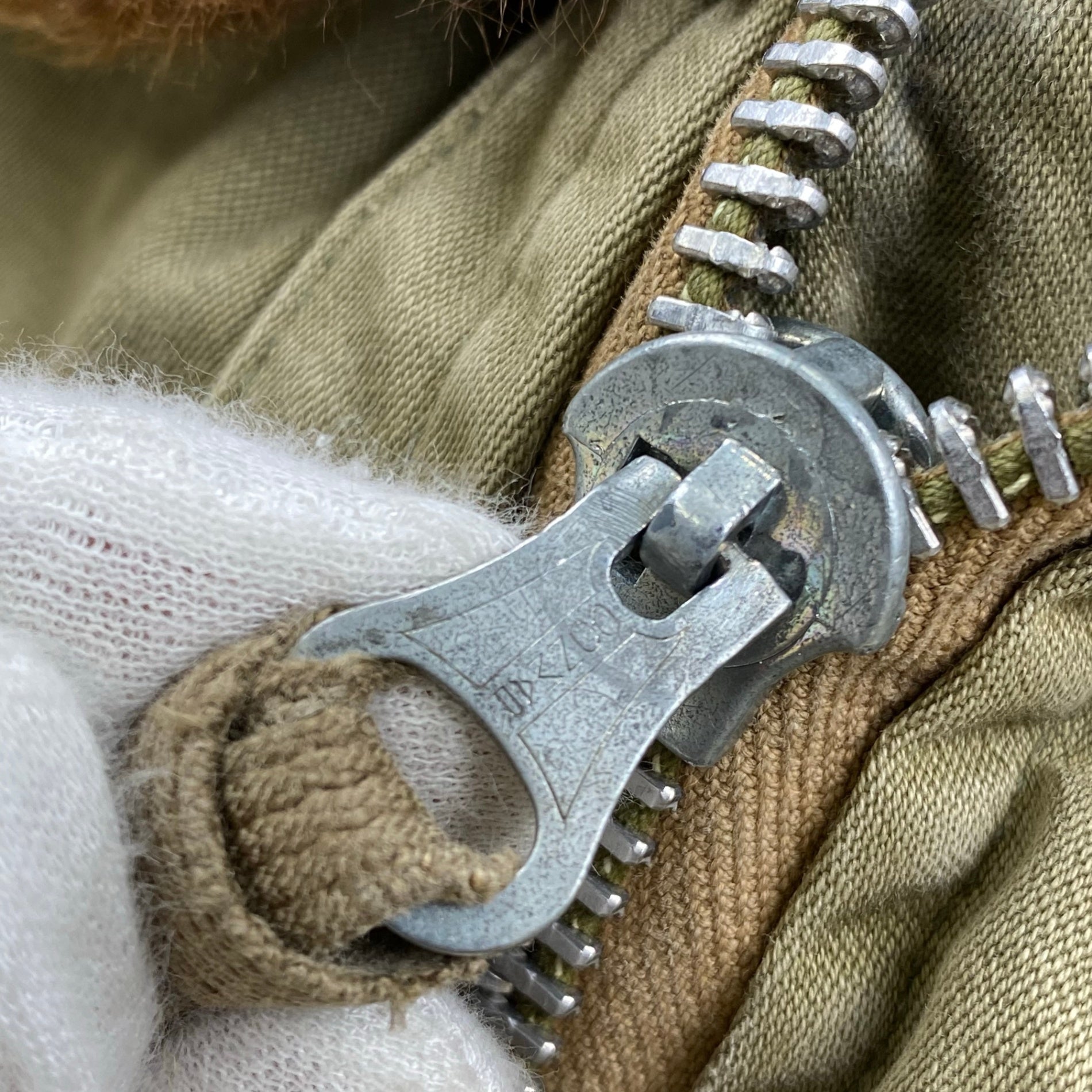 最初期 40s US ARMY USAAF / B-15初期型 フライトジャケット 官給品 SIZE：S程度