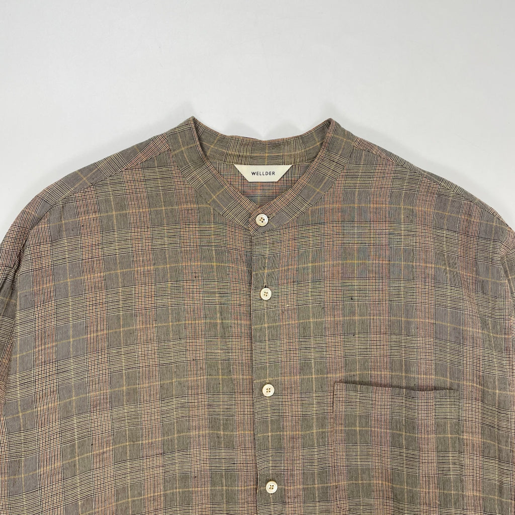 WELLDER / Band Collar Shirt 参考定価：30,000程度 SIZE:4
