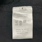 SLOW＆CO スロウ / linen jacket ブラック 参考定価：39,000+tax SIZE:1