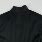 GIORGIO ARMANI / アーカイブ ウール×シルクノーカラージャケット BORGO21製 参考定価：300,000程度 SIZE:42