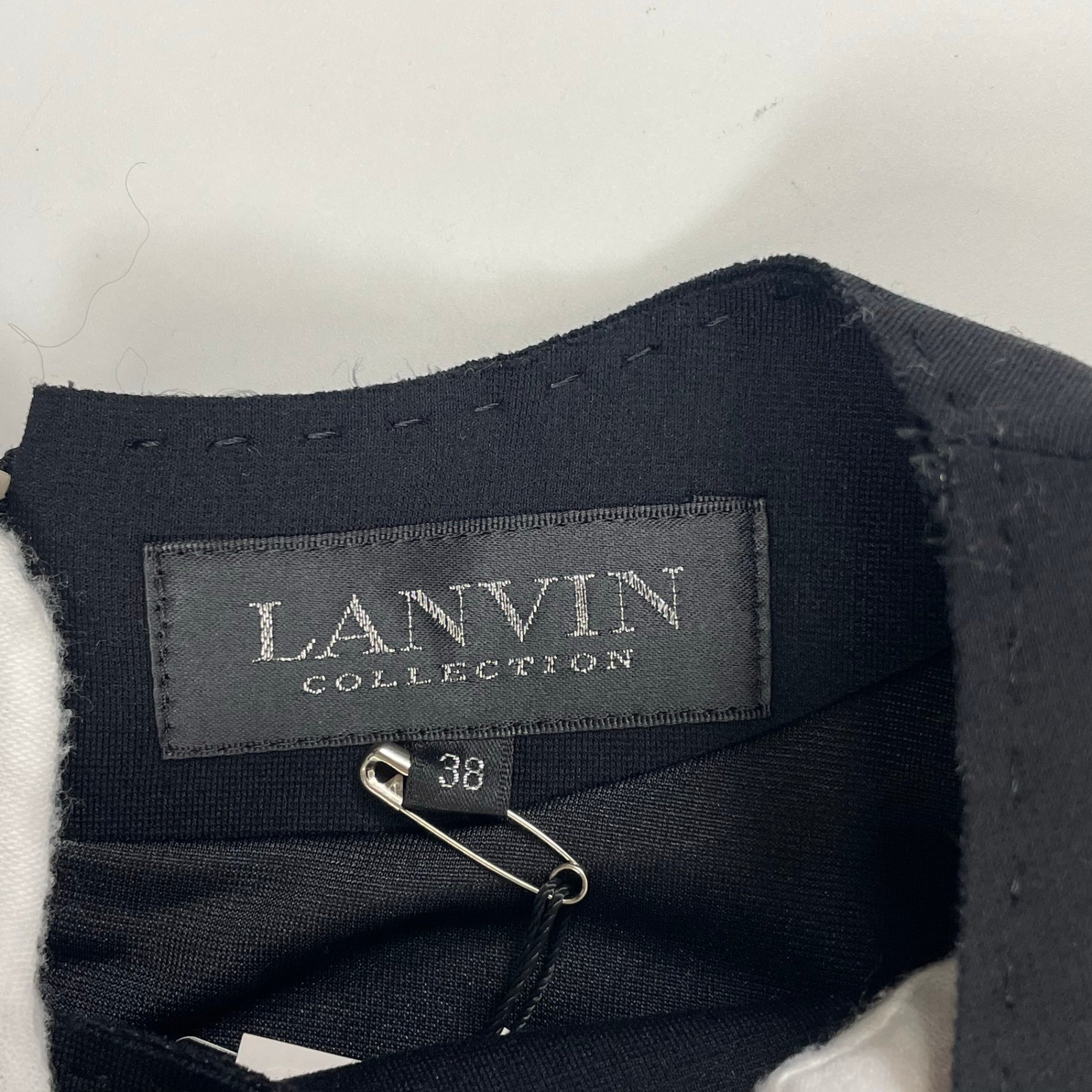 LANVIN COLLECTION / レースリボンドレス タグ付 参考定価:72,000+tax SIZE:38