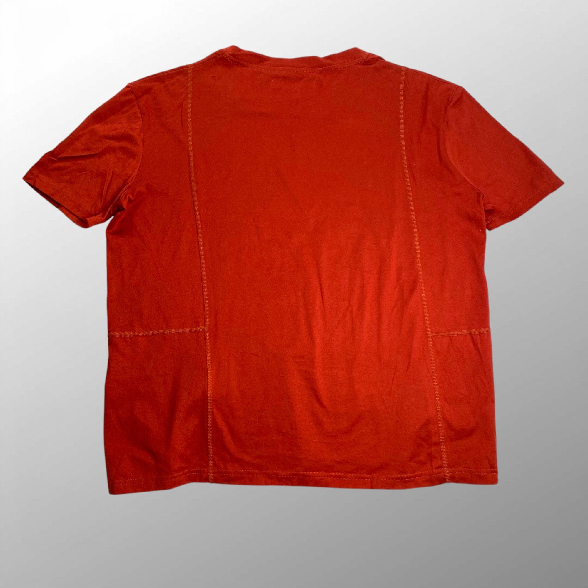 RAF BY RAF SIMONS ラフバイラフシモンズ / アーカイブ スクエアネック Tシャツ レッド SIZE：M