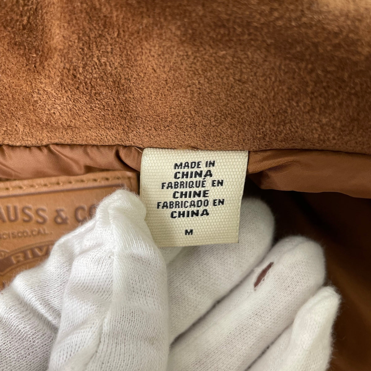 Levi's × JOURNAL STANDARD / 別注 TYPEⅢ スウェードトラッカージャケット 参考定価：48,000+tax SIZE:M