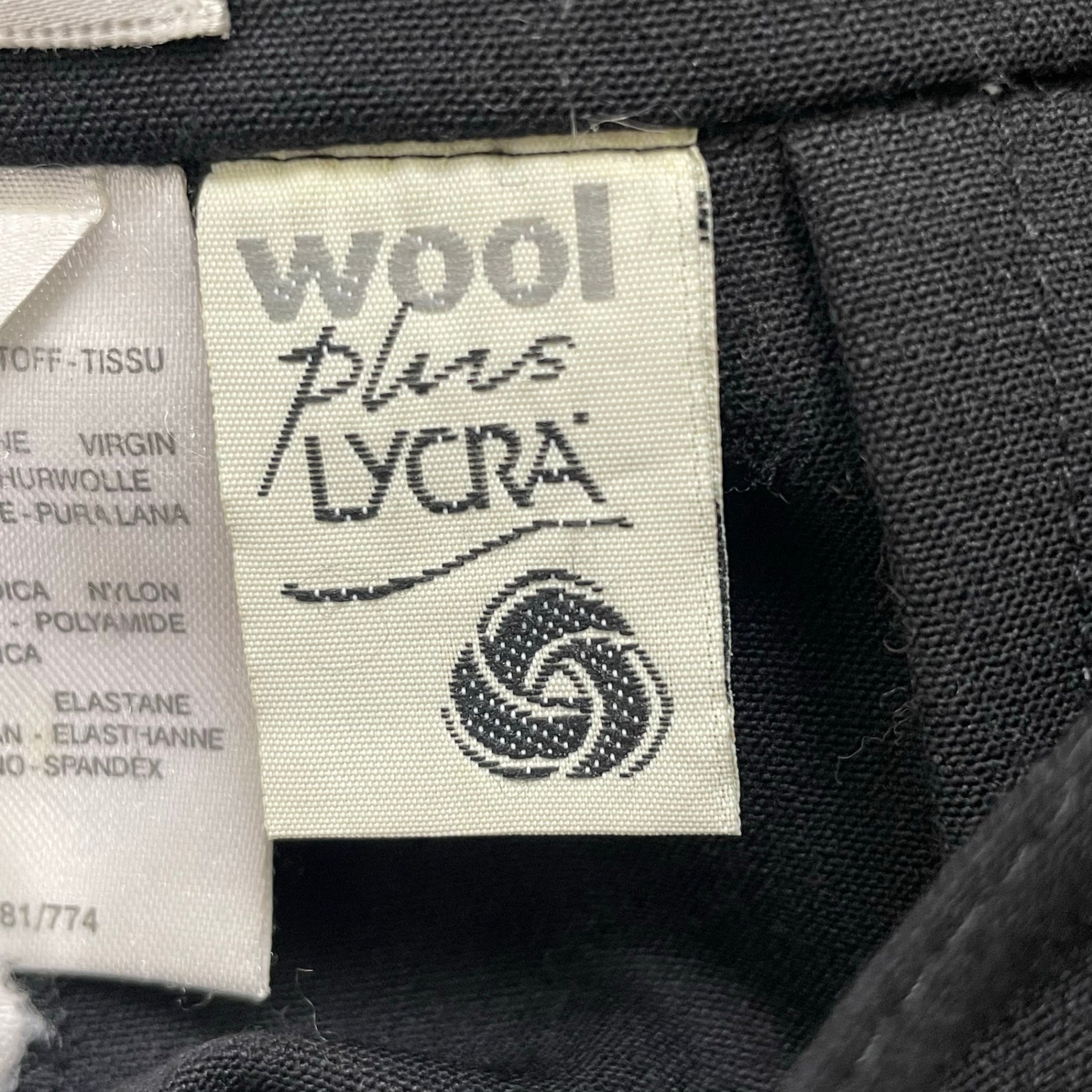 MaxMara INDISPENSABLE / アーカイブ Lycraストレッチストレートパンツ 白タグ SIZE：40