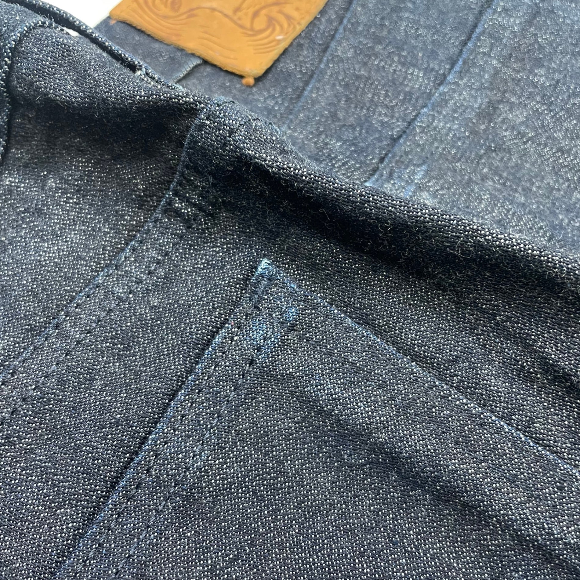 NAKED＆FAMOUS ネイキッド&フェイマス / Indigo Broken Twill Selvedge セルビッジデニムパンツ 参考定価：35,000程度 SIZE:31