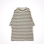 JIL SANDER + / バックロゴボーダーTEE 参考定価：60,000程度 SIZE:XL