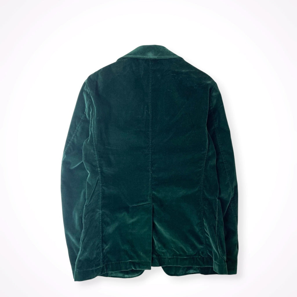 BARENA / ベルベットテーラードジャケット 参考定価：75,000程度 SIZE:46