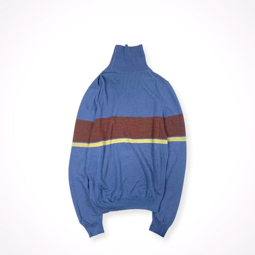 JOHN SMEDLEY / 英国製 8-90sヴィンテージタートルネックニット 旧タグ SIZE：S-M程度