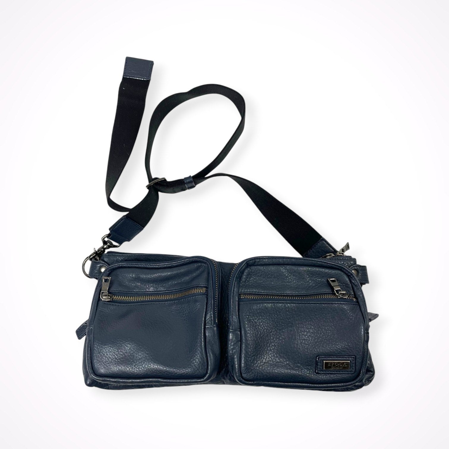 EPOCA UOMO エポカ ウオモ / レザーボディバッグ 参考定価：50,000程度