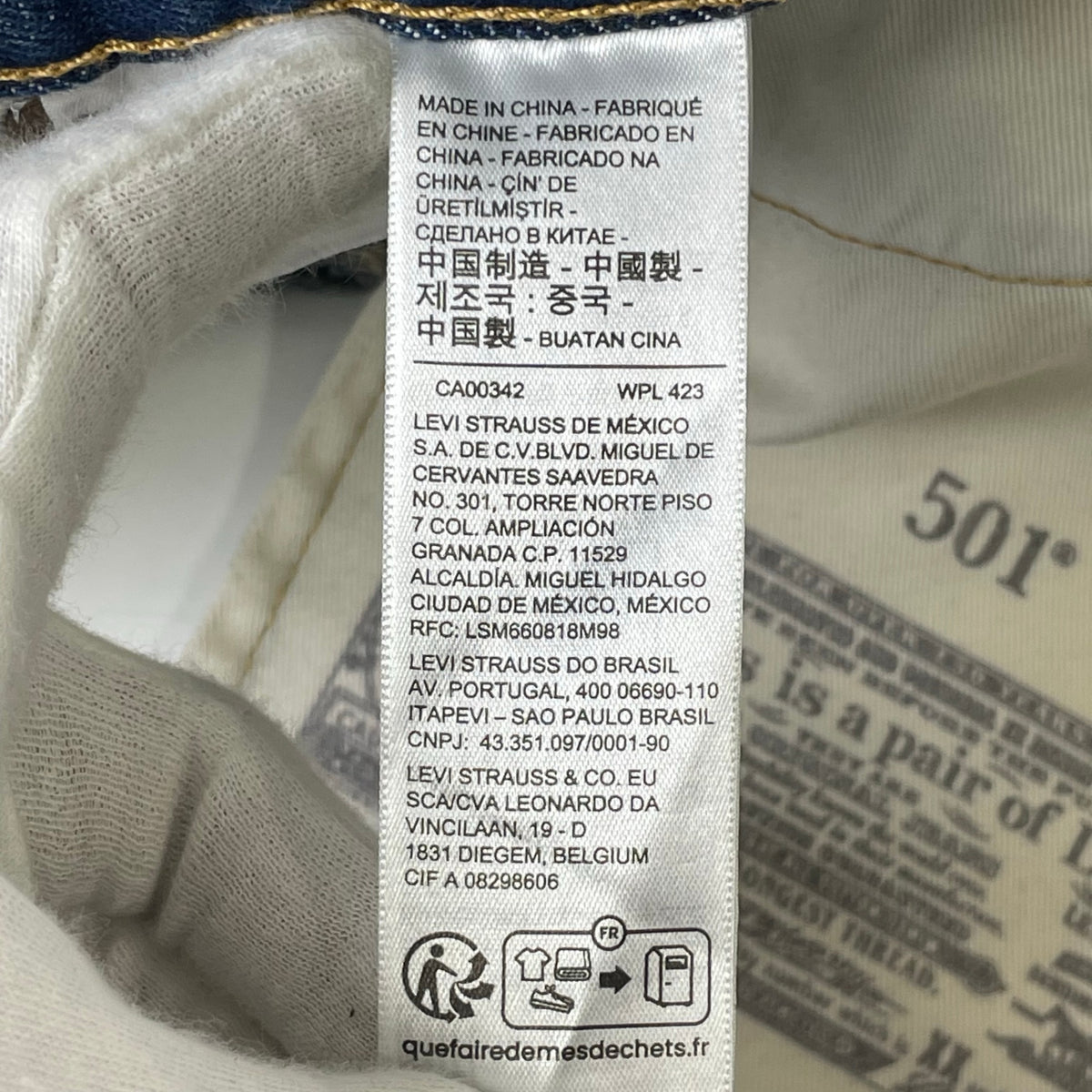 Levi's PREMIUM / 別注501(R) ORIGINAL DARK INDIGO SIZE:W33 L28