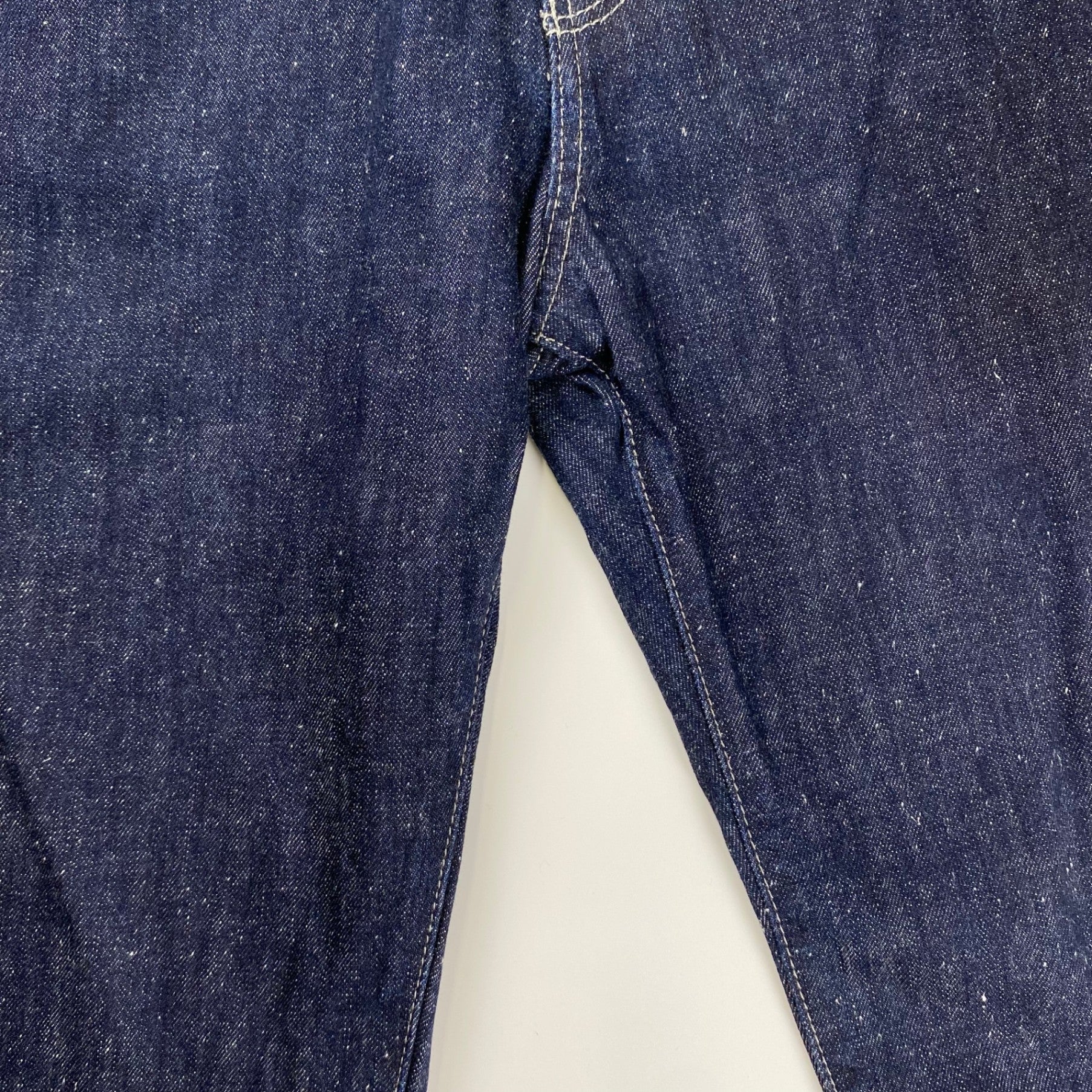 EMPORIO ARMANI エンポリオ アルマーニ / エンブレム デニムパンツ 裾ダブル SIZE：W30