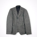 MARGARET HOWELL × HARRIS TWEED / 日本製ツイード3Bジャケット 参考定価：80,000程度 SIZE:S