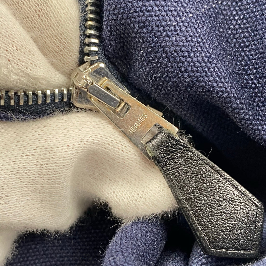 【状態考慮】 HERMES エルメス / フールトゥバサスPM フラップ ショルダーバッグ キャンバス