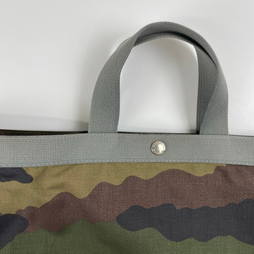 Herve Chaplier エルベ シャプリエ / 迷彩柄舟型トート 725W 参考定価：44,800+tax SIZE:Lサイズ 29cm×49cm