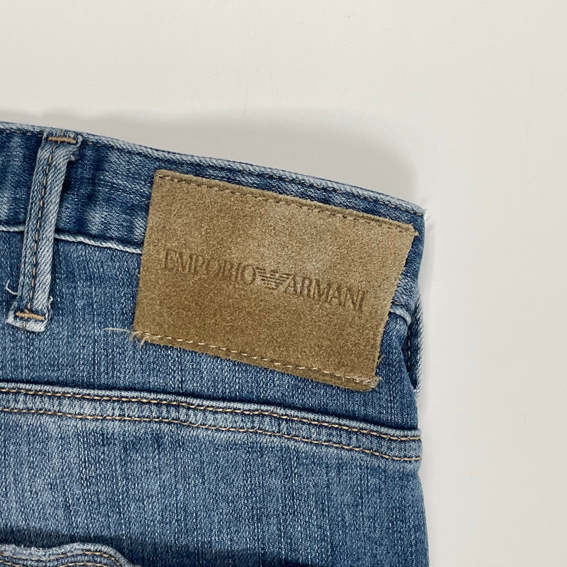 EMPORIO ARMANI エンポリオ アルマーニ / ダメージ加工デニムパンツ 参考定価：42,000程度 SIZE:W29 L32