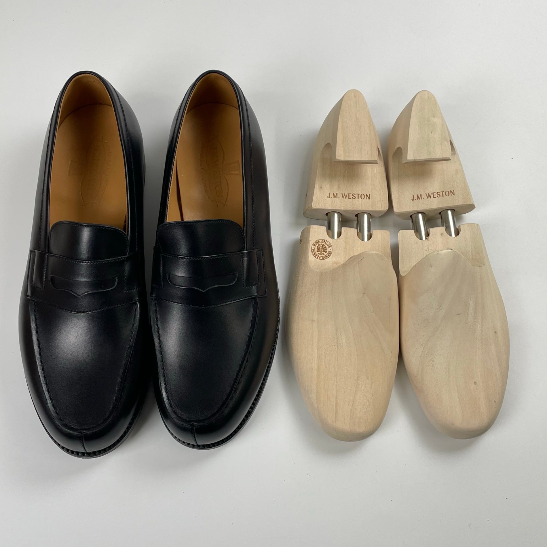J.M.WESTON ジェイエムウエストン / 180シグネチャーボックスカーフローファー  未使用 シューツリー付 参考定価：142,000+tax SIZE:7/D(27cm程度)
