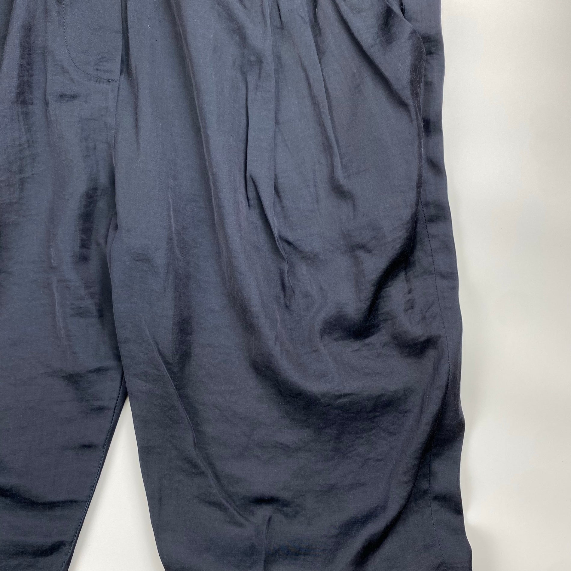 3.1 phillip lim スリーワン フィリップリム / サテン イージーパンツ 薄手 テーパード SIZE：2 ニューヨーク発（M程度）