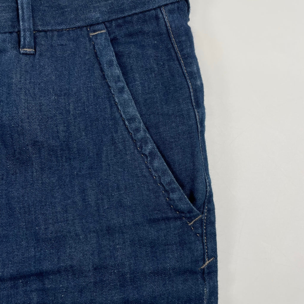 CARE LABEL ケアレーベル / コットンリネンデニムパンツ 参考定価：48,000程度 イタリア製 SIZE:31