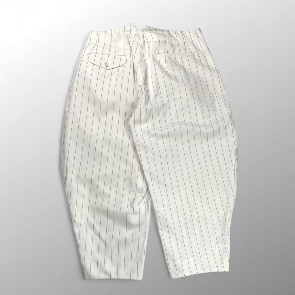 COMME des GARCONS HOMME PLUS コムデギャルソン オムプリュス / ストライプバルーンパンツ PK-P017 AD2022 SIZE：M