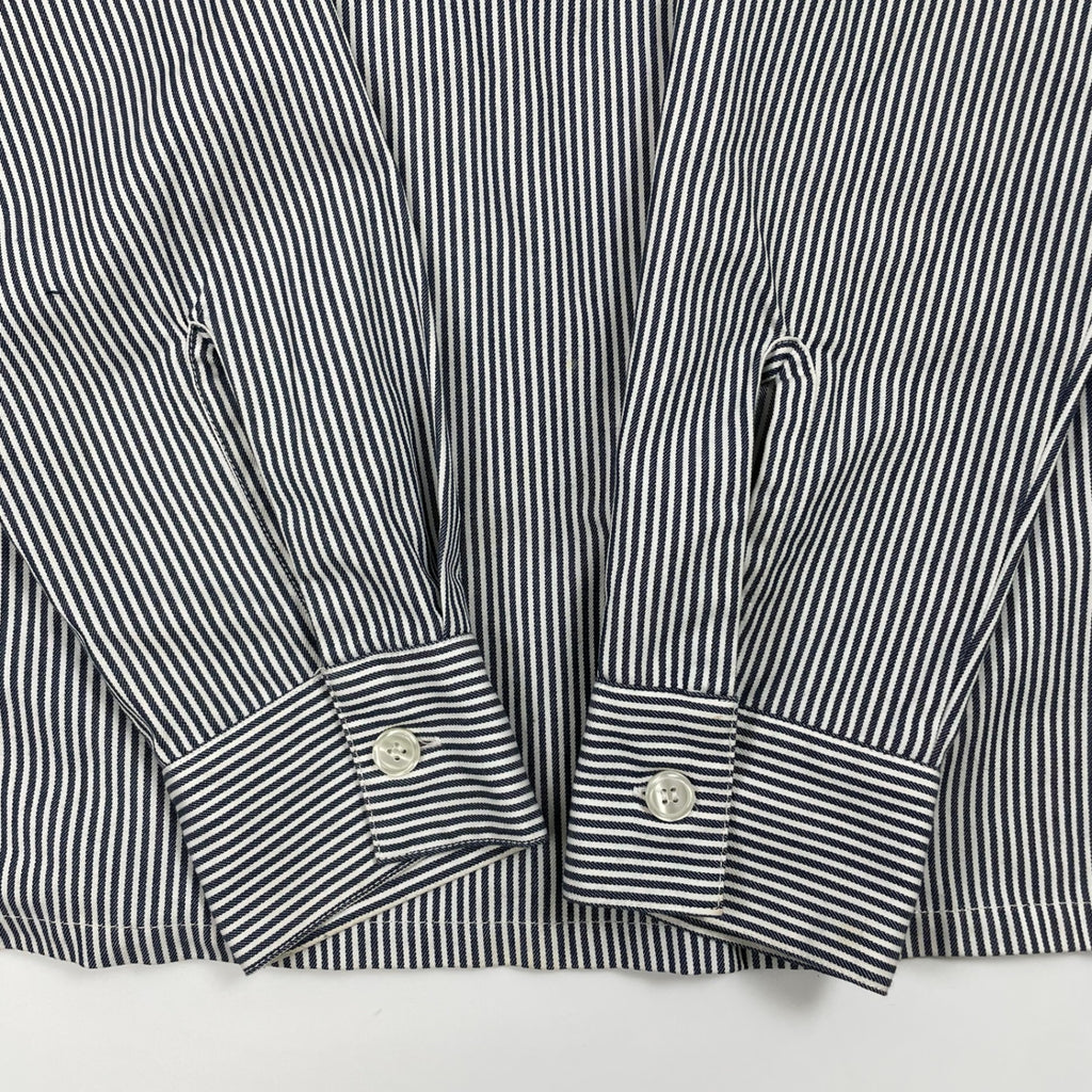 BEN DAVIS ベンデイビス / ハーフジップヒッコリーシャツジャケット 日本製 SIZE：M