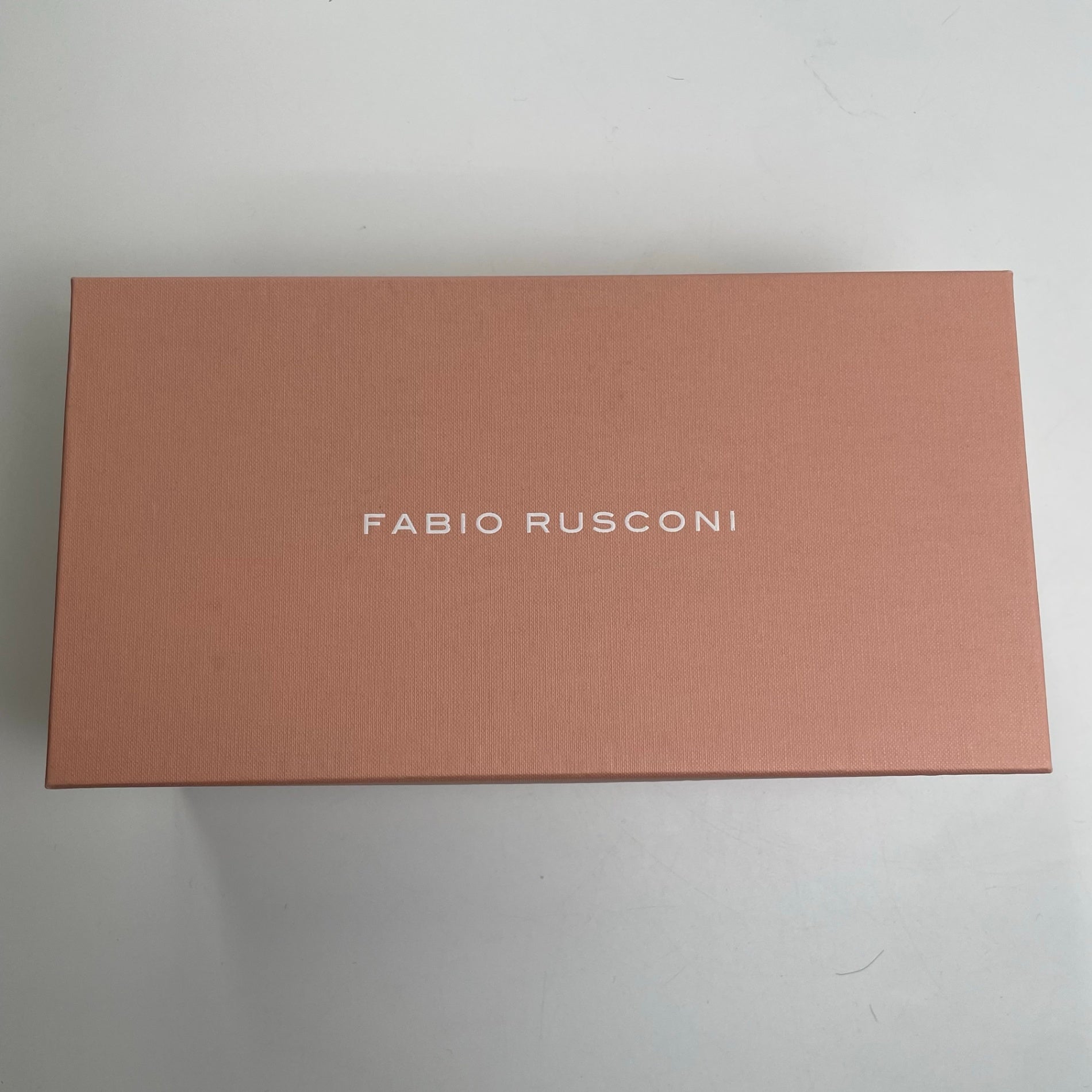 FABIO RUSCONI ファビオルスコーニ / ポインテッドフラットパンプス 箱・布袋付 参考定価：32,000+tax SIZE:38
