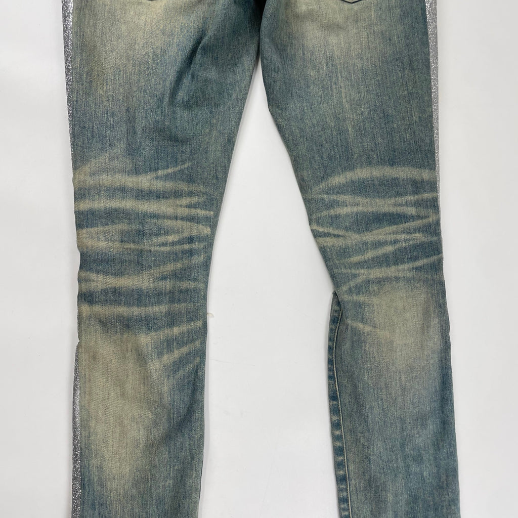 AMIRI / グリッターラメデニムパンツ 参考定価：150,000程度 SIZE:29